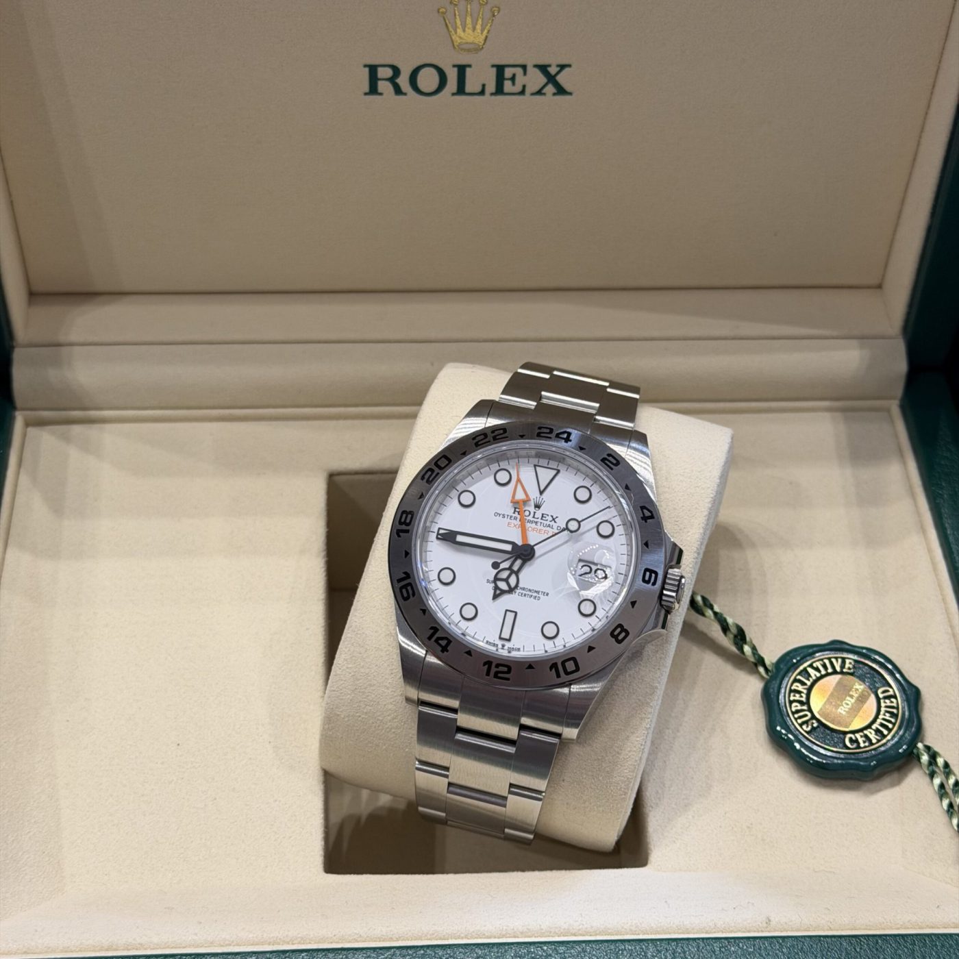 Rolex Explorer 2 Bianco, foto 1 di 4