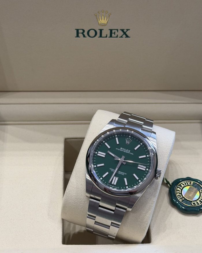 Rolex Oyster Perpetual 41 mm Verde