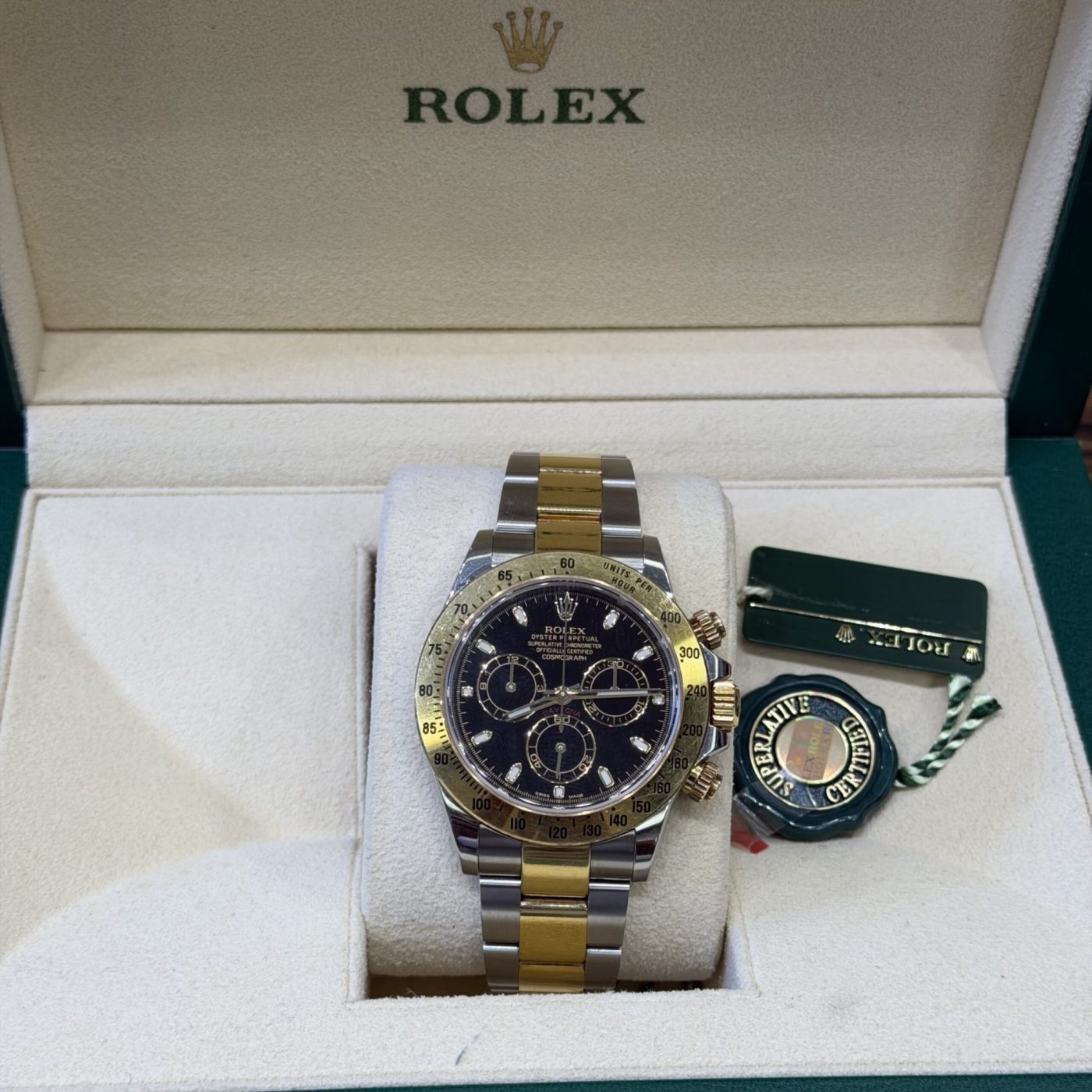 Rolex Daytona Acciaio e Oro, foto 1 di 4