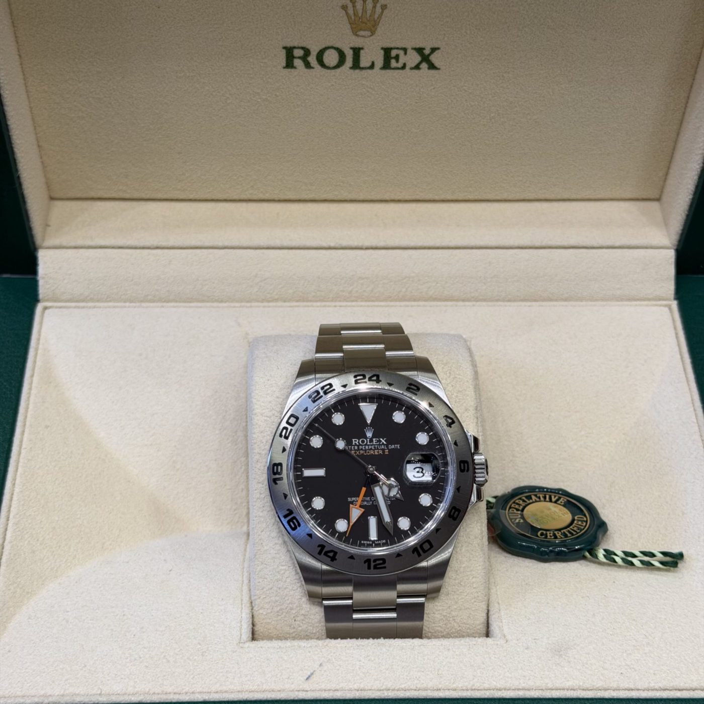 Rolex Explorer 2 Nero, foto 1 di 4
