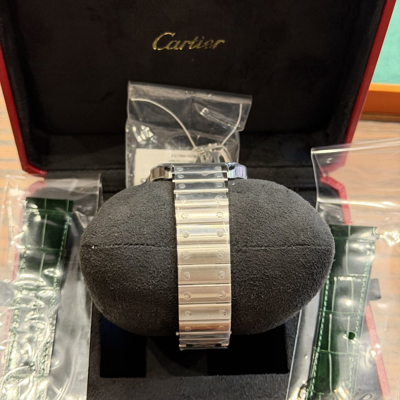 Cartier Santos Large Green, foto 2 di 4