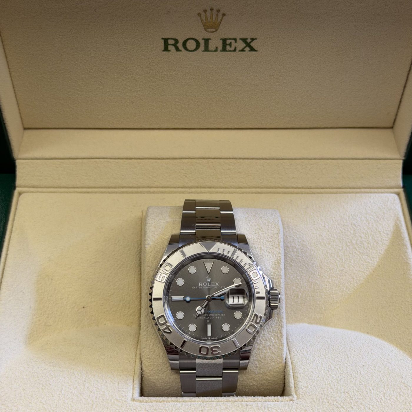 Rolex Yacht Master Rhodium, foto 1 di 4