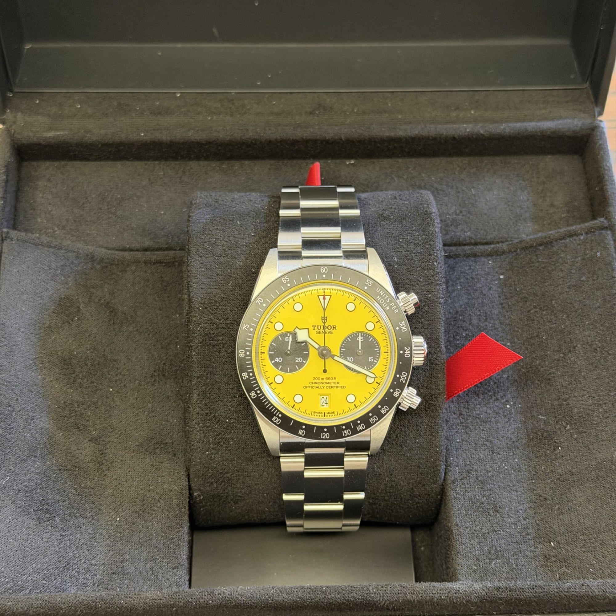 Tudor Chrono Yellow
